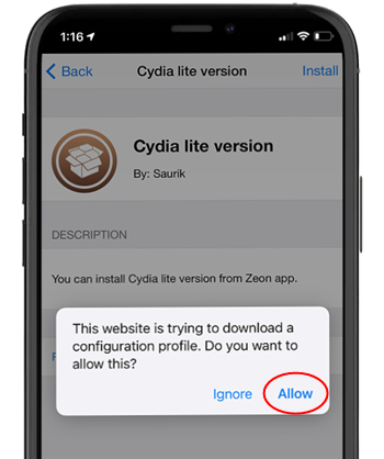 ifunbox cydia app install