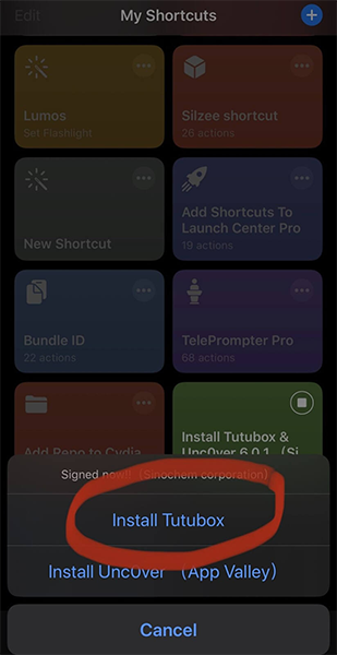tutuboxSiriShortcutMethod4