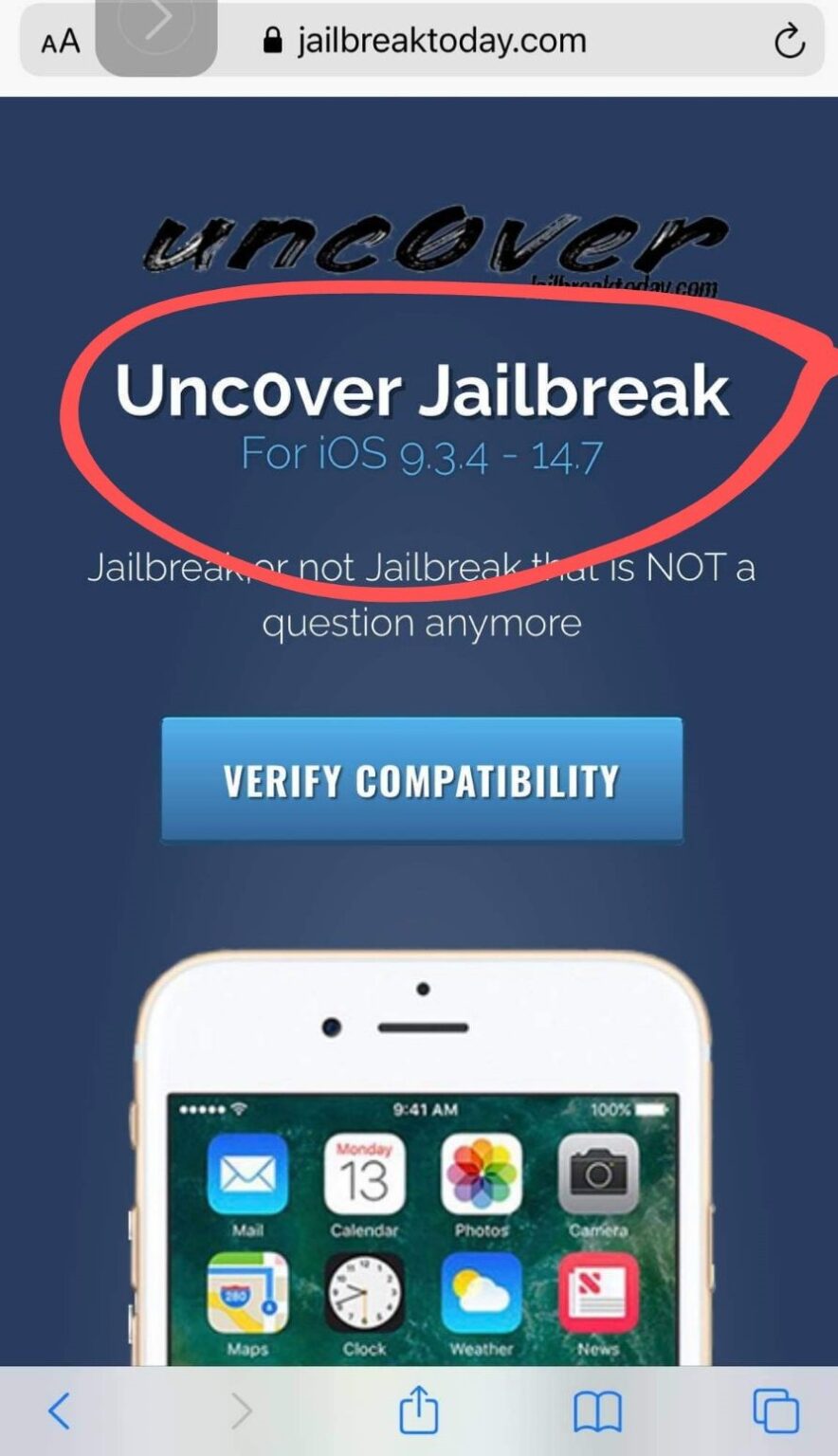 iOS 14.7 – iOS 14.7.1 Jailbreak – Senumy