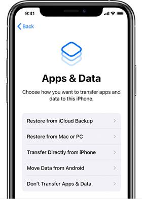 iCloud backup