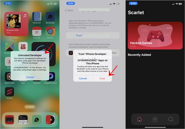 Scarlet App IPA Installer For iOS iPhone & iPad [Latest] – iExmo