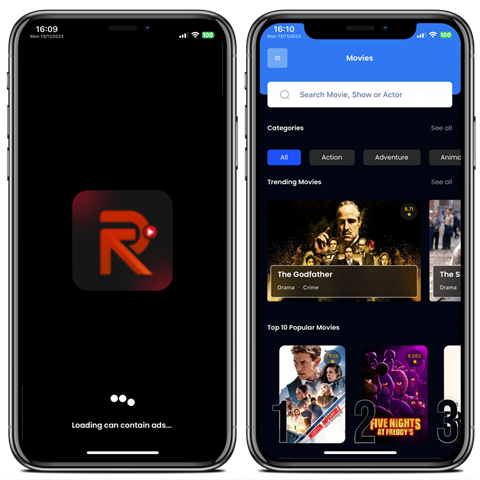 Rivot Cinema App