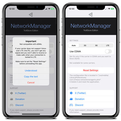 NetworkManager App