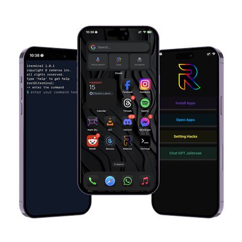 Redensa – iTerminal-based jailbreak solution.