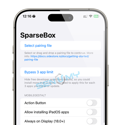 SparseBox_app