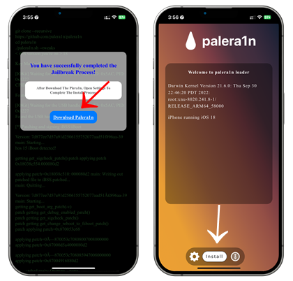 Palera1n app