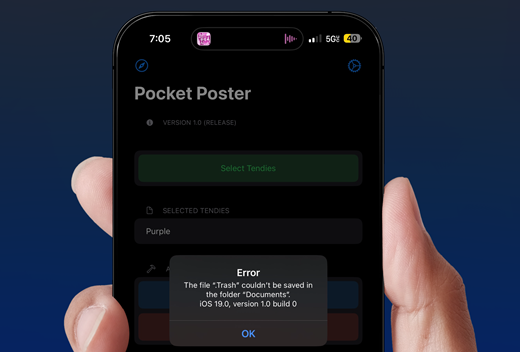 Common Pocket Poster Errors