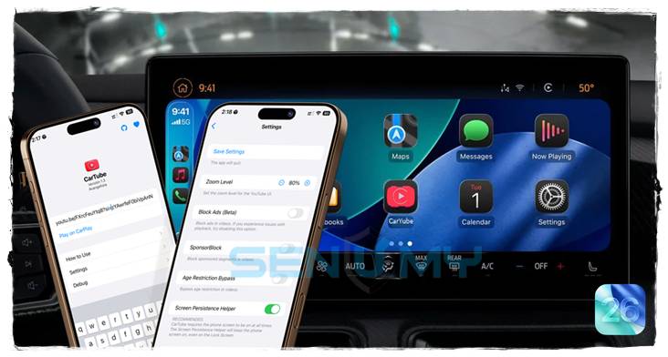 CarTube IPA for iOS – Watch YouTube on CarPlay Without Jailbreak