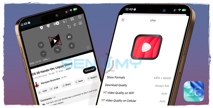 uYou+ IPA – Premium YouTube Features on iOS (No Jailbreak Needed)