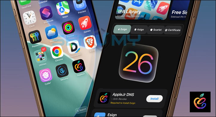 AppleJr – Install Tweaked Apps on iOS 26