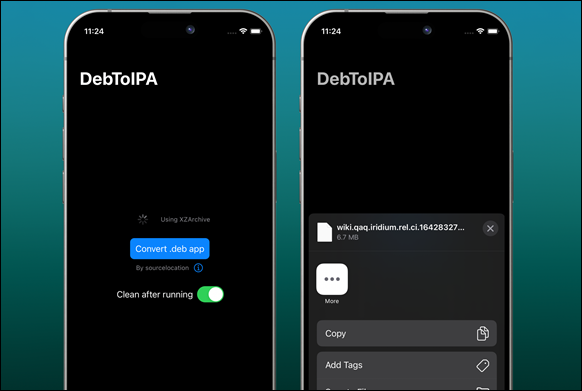 DebtoIPA – On-Device DEB to IPA Converter for iOS